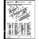 White-Westinghouse KS540GDW2 control panel diagram