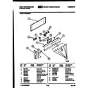 White-Westinghouse KF450GDV7 control panel diagram