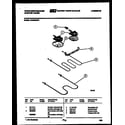 White-Westinghouse KF450GDV7 broiler parts diagram