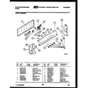White-Westinghouse KF400GDH5 control panel diagram