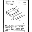 White-Westinghouse KF520GDD5 drawer parts diagram