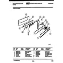 White-Westinghouse GF740NW1 backguard diagram