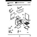 White-Westinghouse GF740NW1 body parts diagram