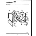 White-Westinghouse SU220NXR1 door parts diagram