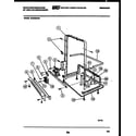White-Westinghouse SU220NXR1 power dry and motor parts diagram