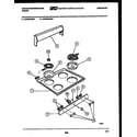 White-Westinghouse KF204KDW4 cooktop parts diagram
