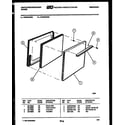 White-Westinghouse KF204KDW4 door parts diagram