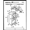 White-Westinghouse RTG174GLD3C cabinet parts diagram