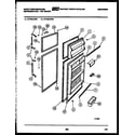 White-Westinghouse RT194LCD2 door parts diagram