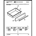 White-Westinghouse KF420GDH6 drawer parts diagram