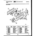 White-Westinghouse KF480NW2 control panel diagram