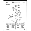 White-Westinghouse KF590HDW6 broiler parts diagram