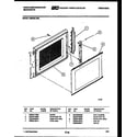White-Westinghouse KM935LXM5 door parts diagram