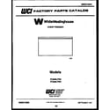 White-Westinghouse FC268LTW3 null diagram