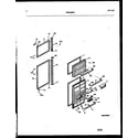White-Westinghouse RT217NCH0 door parts diagram