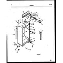 White-Westinghouse RT217NCH0 cabinet parts diagram