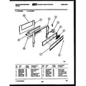 White-Westinghouse GF740NW3 backguard diagram