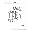 White-Westinghouse RT219PCD0 cabinet parts diagram