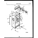 White-Westinghouse RT163NLWE cabinet parts diagram