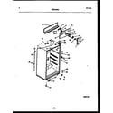 White-Westinghouse RT153MLW1 cabinet parts diagram