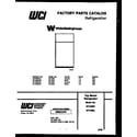 White-Westinghouse RT143NLDC cover page diagram