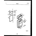 White-Westinghouse RT143NLDC door parts diagram
