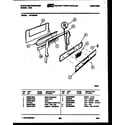 White-Westinghouse GF720NW5 backguard diagram