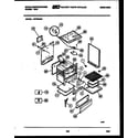 White-Westinghouse GF750ND4 body parts diagram