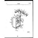 White-Westinghouse RT173MCW1 cabinet parts diagram