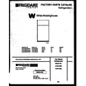 White-Westinghouse ATG173NLD0 cover page diagram