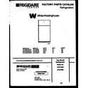 White-Westinghouse ATG170NCW1 cover page diagram
