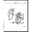 White-Westinghouse ATG170NCW1 door parts diagram