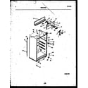 White-Westinghouse ATG170NCW1 cabinet parts diagram