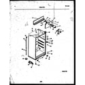 White-Westinghouse ATG175NCW0 cabinet parts diagram