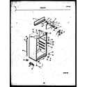 White-Westinghouse ATG175NCW0 cabinet parts diagram