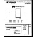 White-Westinghouse ATG170VNLW1 cover page diagram