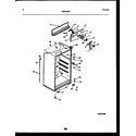White-Westinghouse ATG170VNLW1 cabinet parts diagram