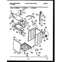 White-Westinghouse LA500MXW2 cabinet parts diagram
