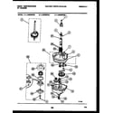 White-Westinghouse LA500MXW2 transmission parts diagram