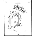 White-Westinghouse RTG216NLD1 cabinet parts diagram