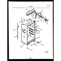 White-Westinghouse RT163SLD1 cabinet parts diagram