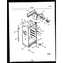 White-Westinghouse RT163SLD1 cabinet parts diagram