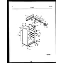 White-Westinghouse RT143SLW0 cabinet parts diagram