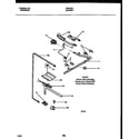 White-Westinghouse GF630RXW1 burner, manifold and gas control diagram