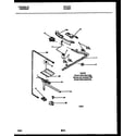 White-Westinghouse GF610RXD1 burner, manifold and gas control diagram