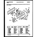 White-Westinghouse KF400GDW7 control panel diagram