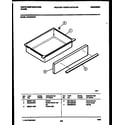 White-Westinghouse KF400GDW7 drawer parts diagram