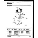 White-Westinghouse KF300GDW6 broiler parts diagram