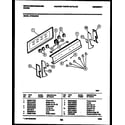 White-Westinghouse KF320JDH5 backguard diagram