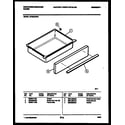 White-Westinghouse KF320JDH5 drawer parts diagram